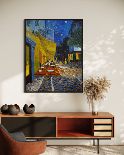 Van Gogh's Café Terrace at Night Oil Painting