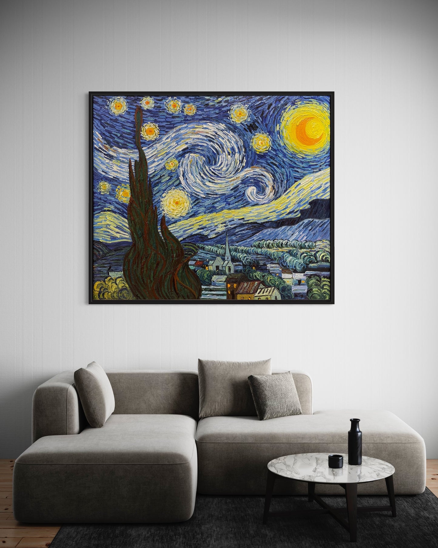 Van Gogh's Starry Night Oil Painting