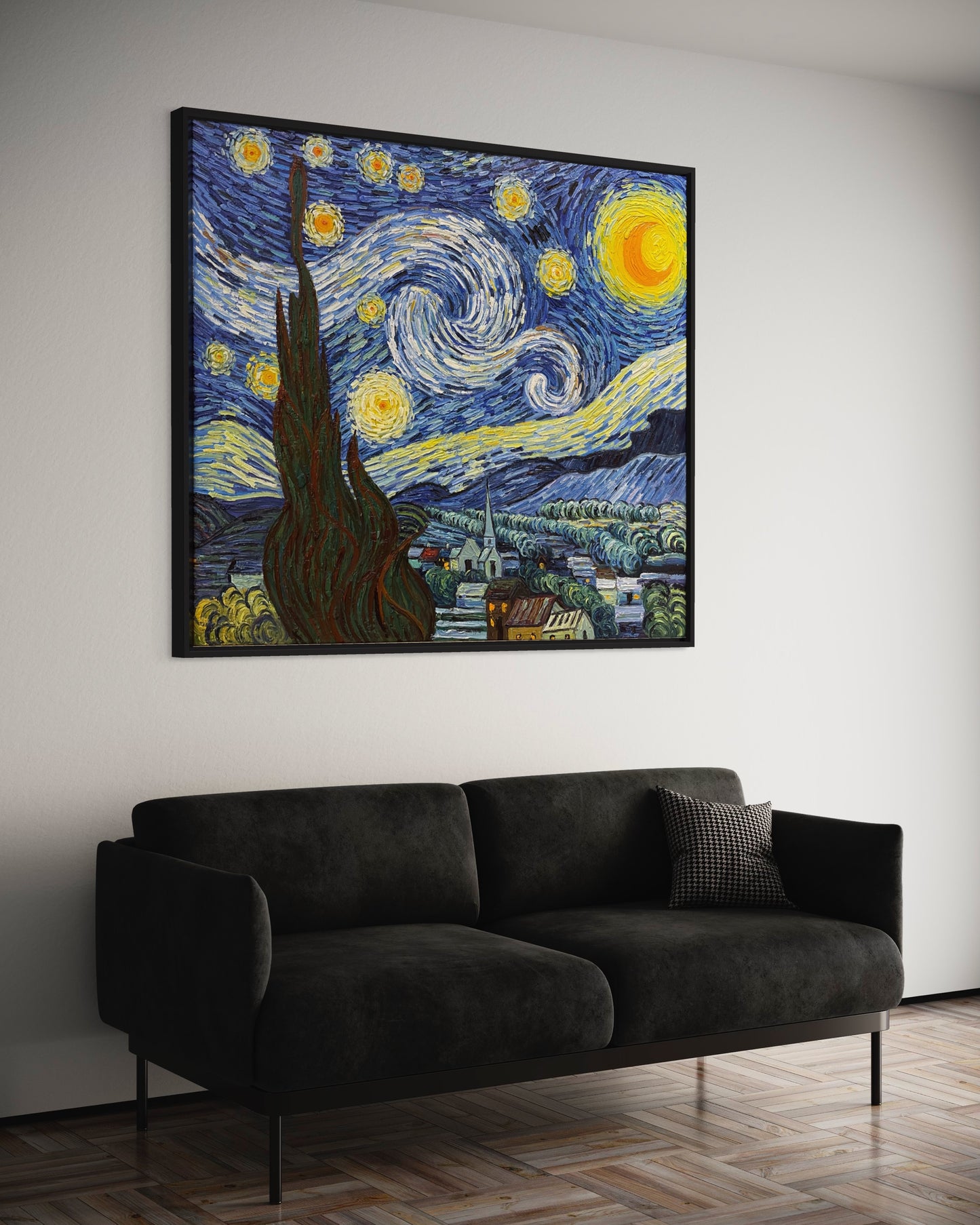 Van Gogh's Starry Night Oil Painting