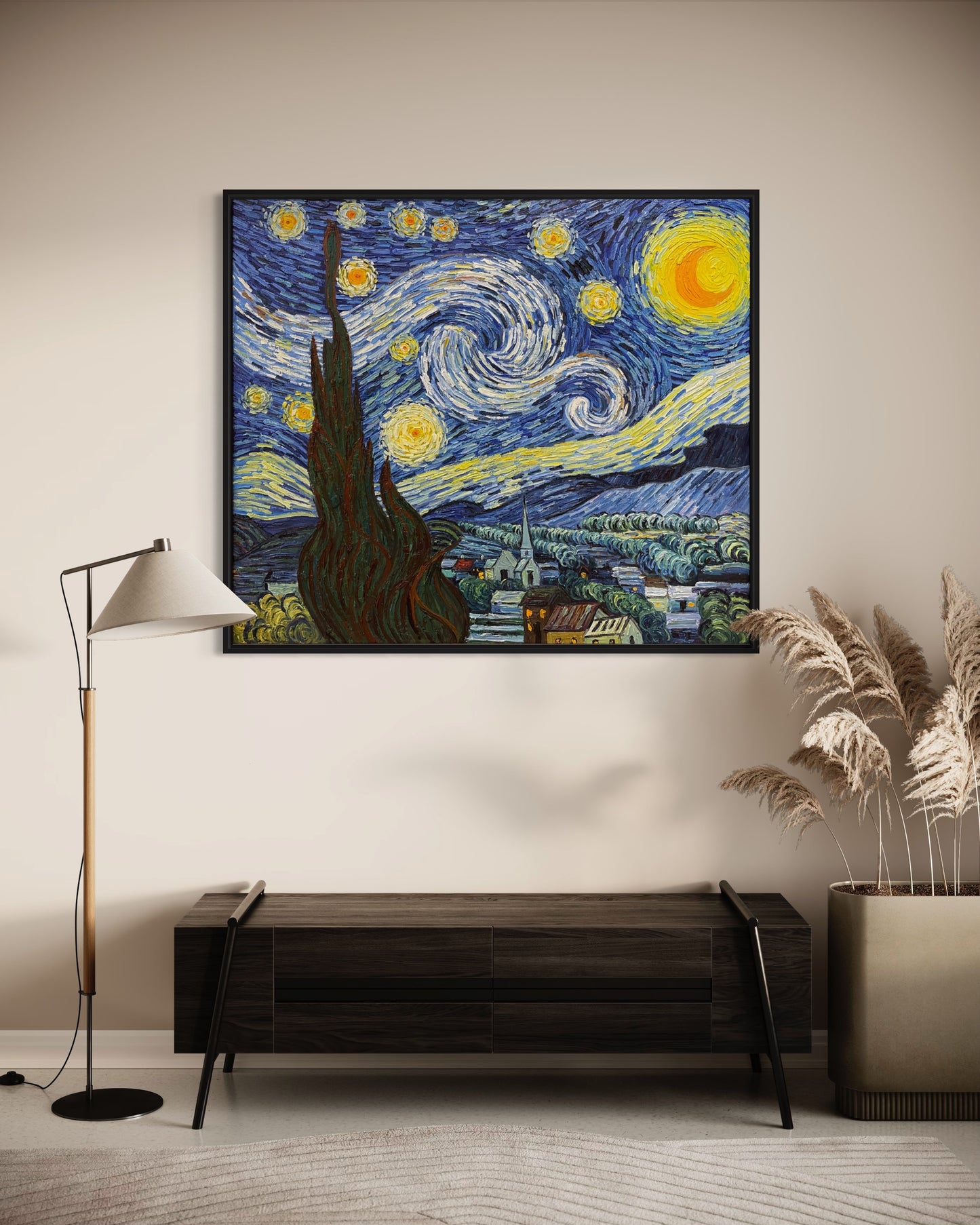 Van Gogh's Starry Night Oil Painting