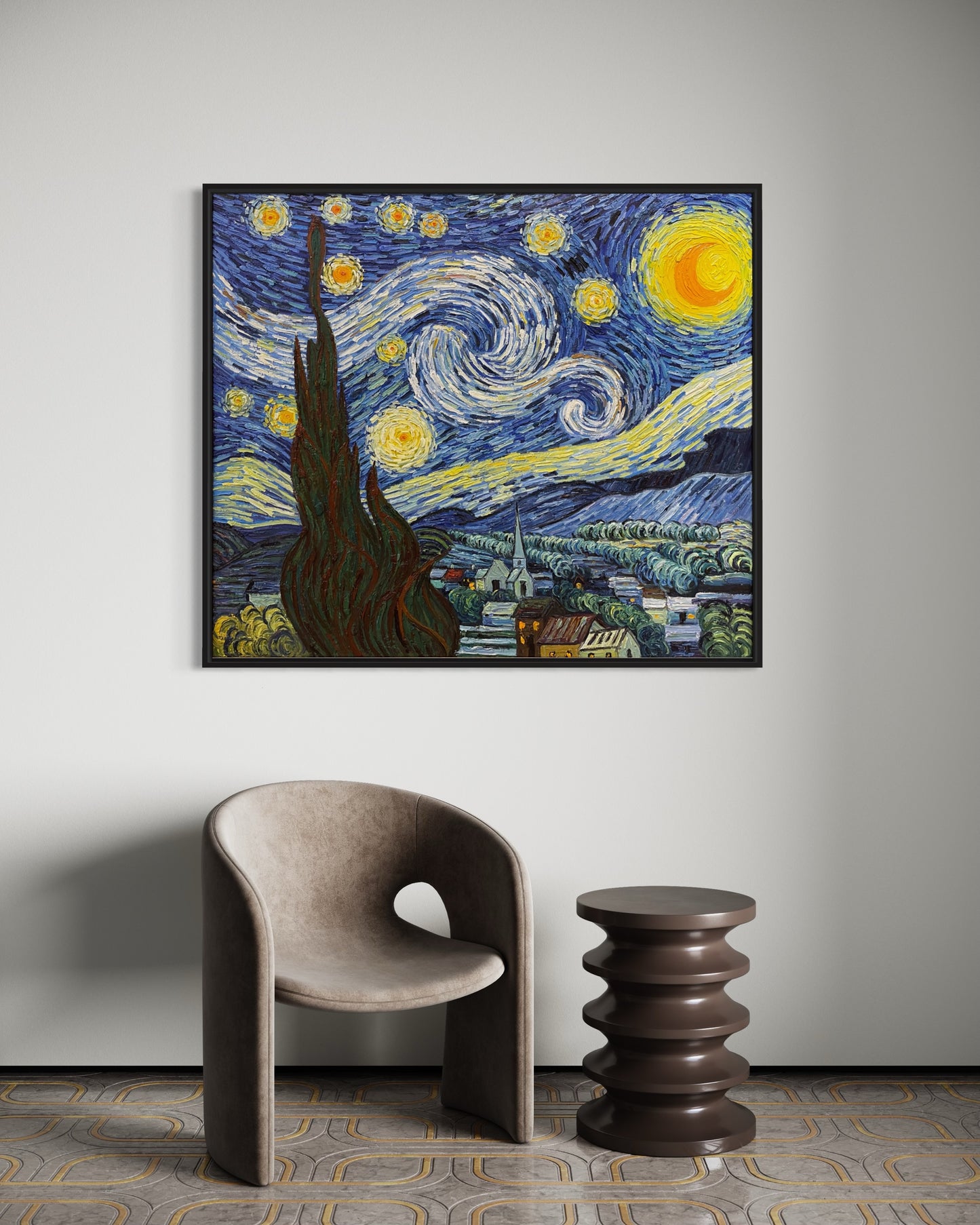 Van Gogh's Starry Night Oil Painting