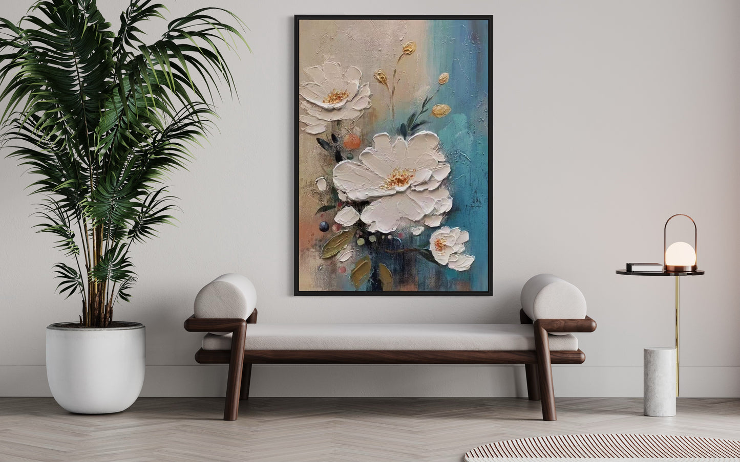 Beautiful Flower Still Life Oil Painting