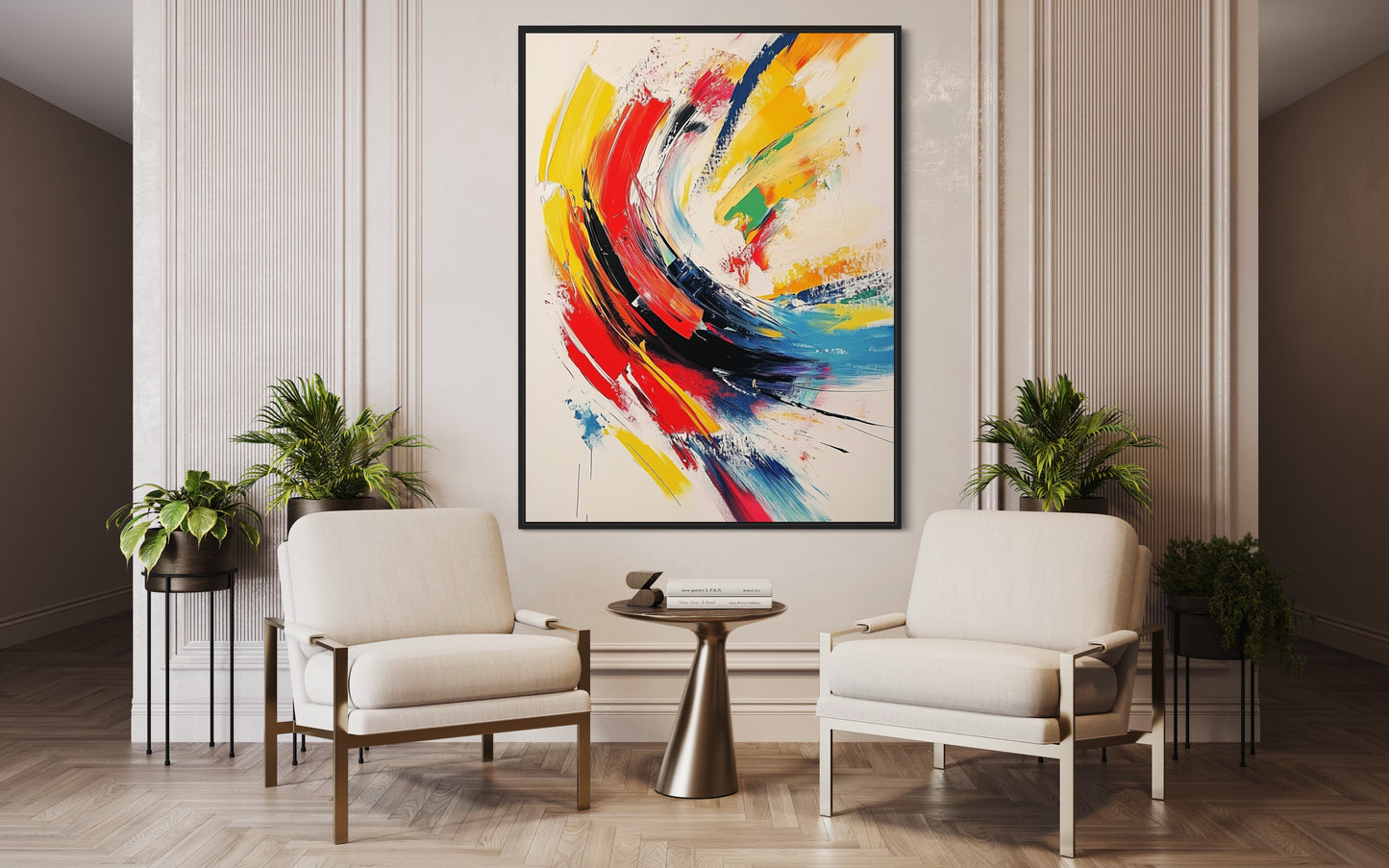 Symphony of Circles - Colorful Abstract Circle Painting