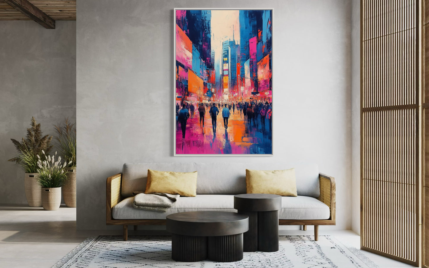 Broadway Nights – Dynamic New York City Oil Painting for Urban Art Lovers