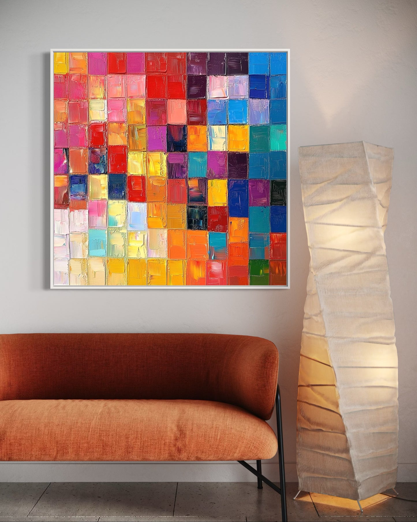 Flow of Motion - Dynamic Abstract Art Canvas