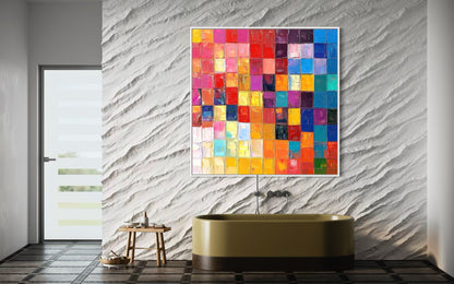 Flow of Motion - Dynamic Abstract Art Canvas