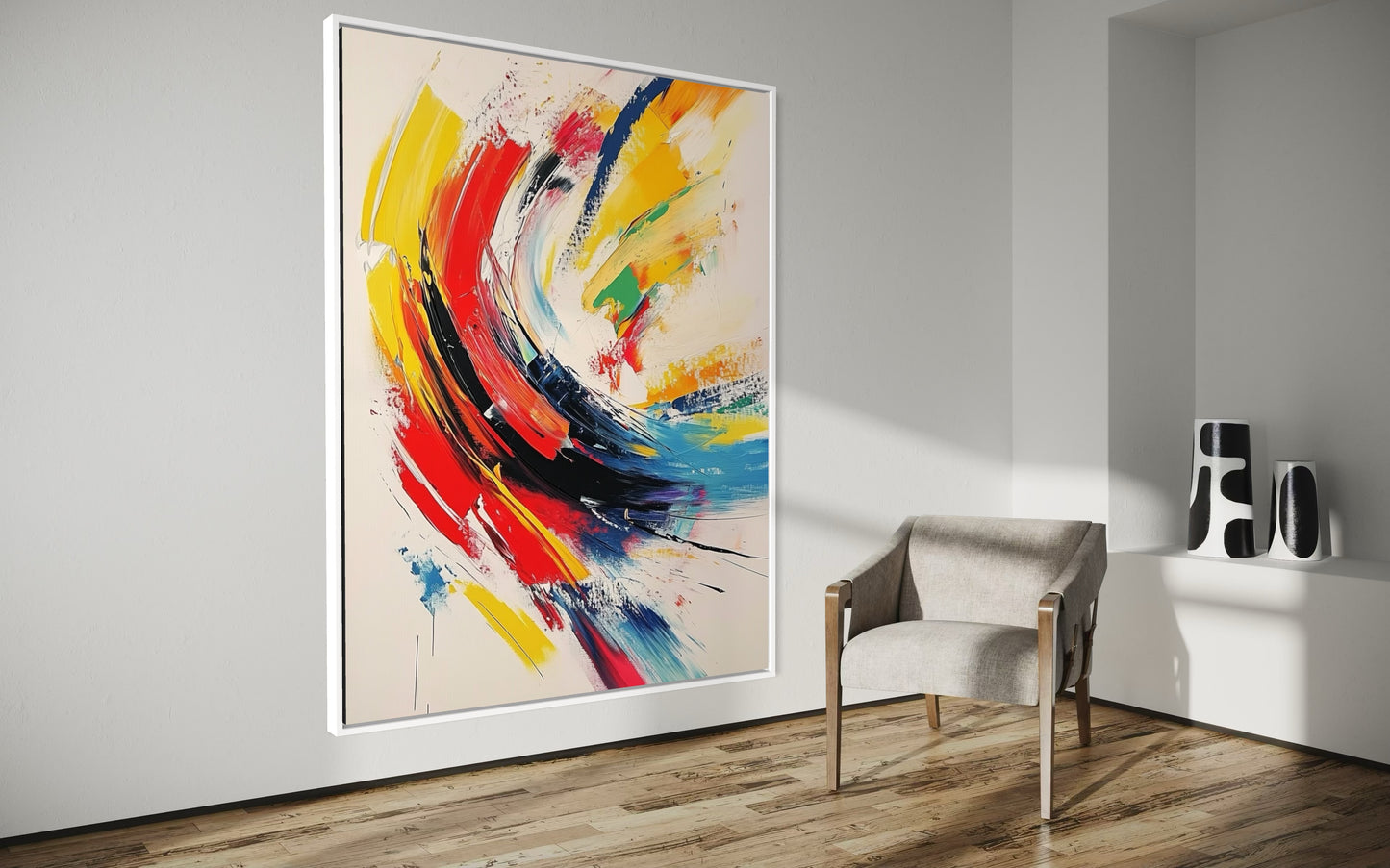 Symphony of Circles - Colorful Abstract Circle Painting