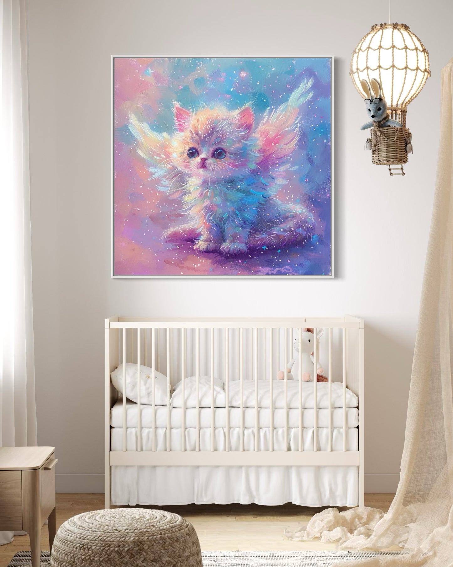 Angel Cat in Pastel Universe