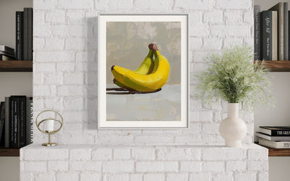 Golden Bananas - Modern Still Life Painting