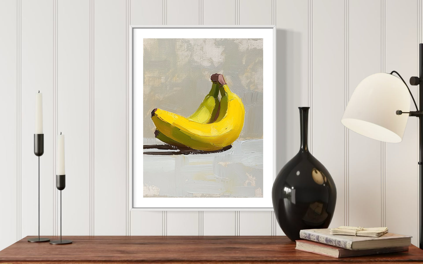 Golden Bananas - Modern Still Life Painting