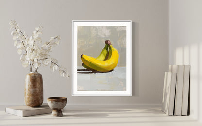 Golden Bananas - Modern Still Life Painting