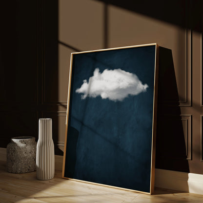 Surreal Cloud Acrylic Painting - Dreamy Artistic Creation