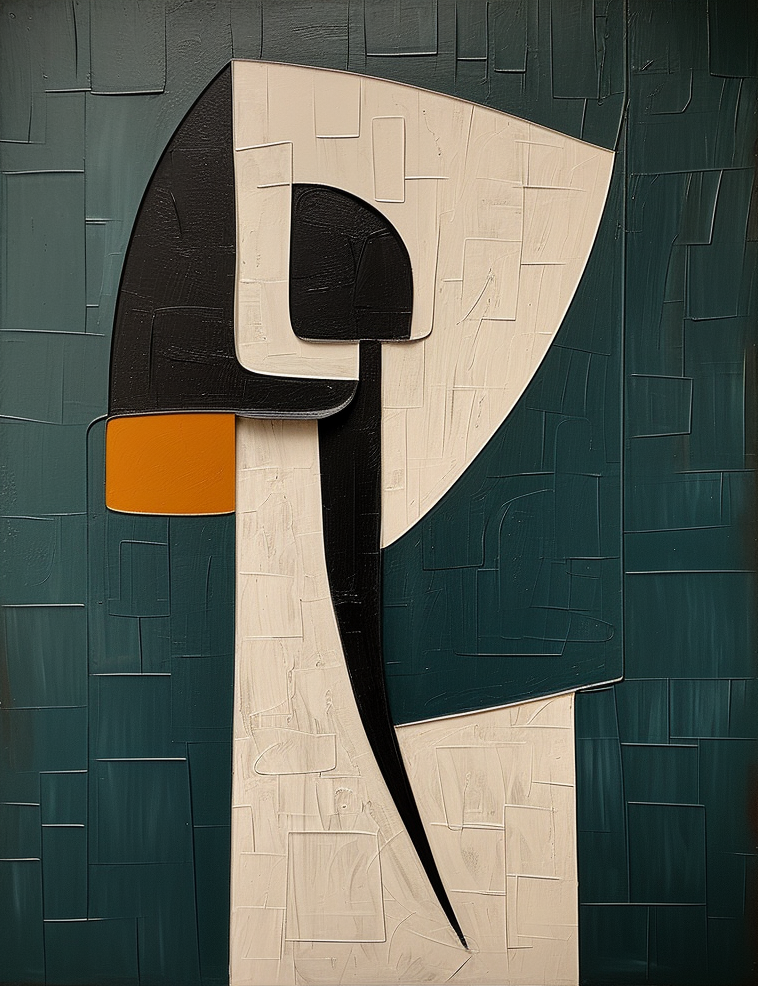 3 Pieces Geometric Painting WS#038