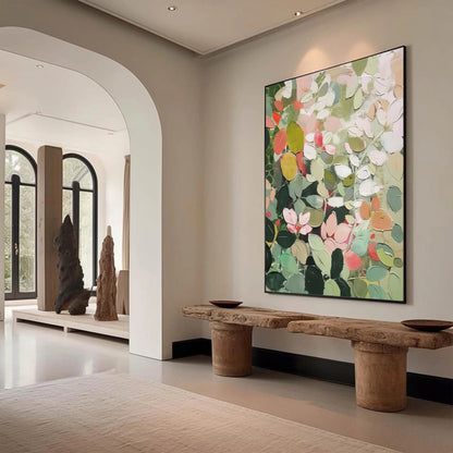 Floral Abstract Oil Painting