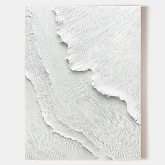 Wabi-Sabi White Painting TA#030