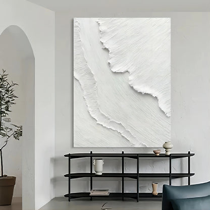 Wabi-Sabi White Painting TA#030