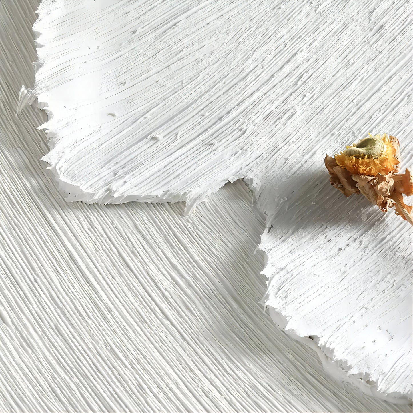 Wabi-Sabi White Painting TA#030