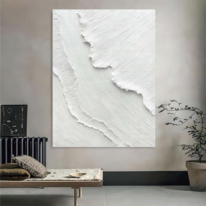 Wabi-Sabi White Painting TA#030