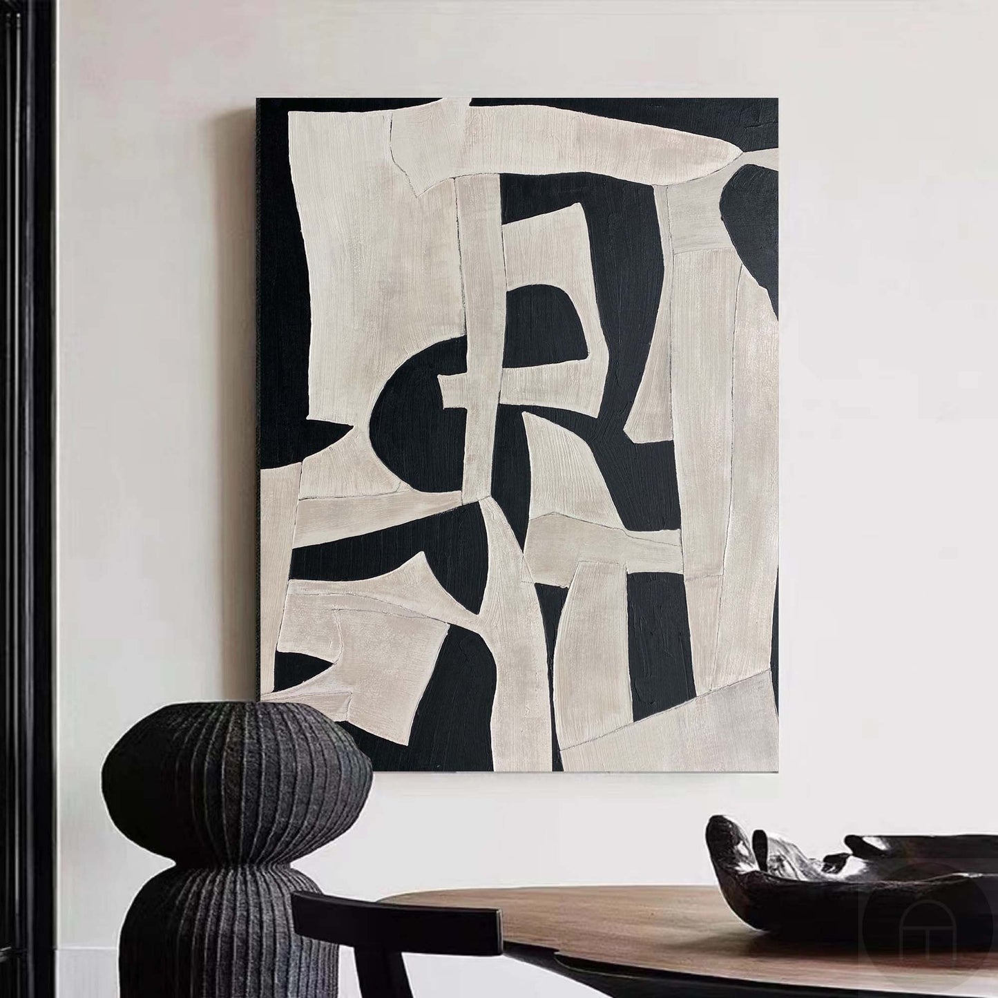 Minimalist Geometric Painting CM#115