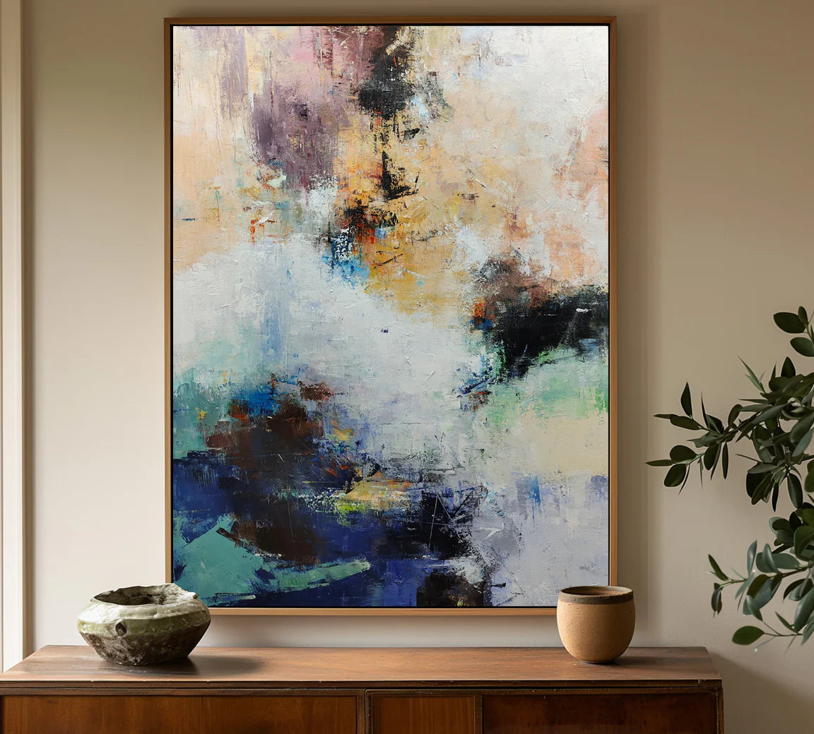 Minimalist Coloful Painting CM#110