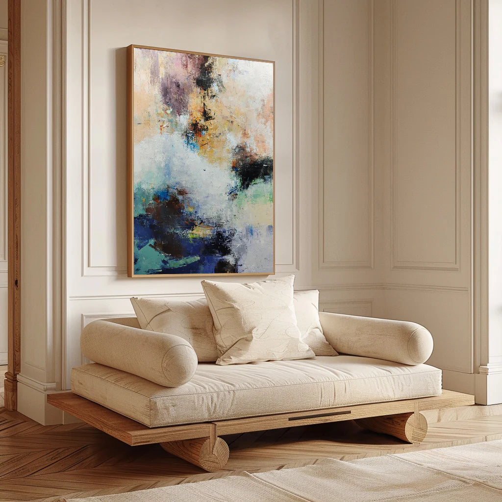 Minimalist Coloful Painting CM#110