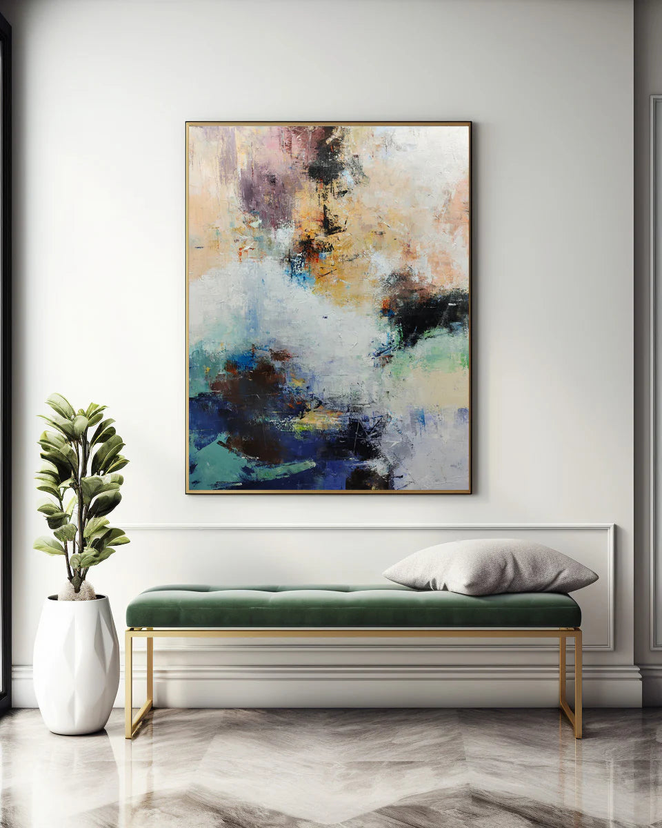 Minimalist Coloful Painting CM#110