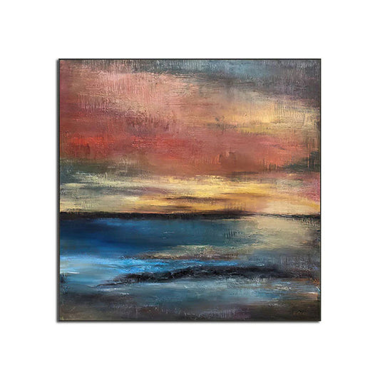 Colorful Ocean Painting CA#049