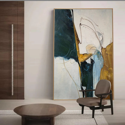 Minimalist Coloful Painting CM#112
