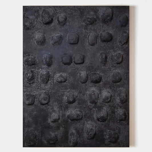 Wabi-Sabi Painting Black WS#022