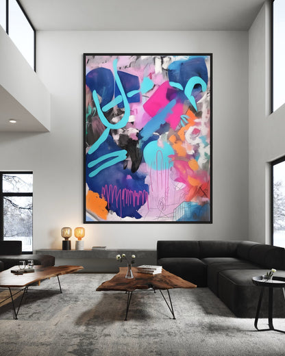 Colorful Abstract Painting CA#105