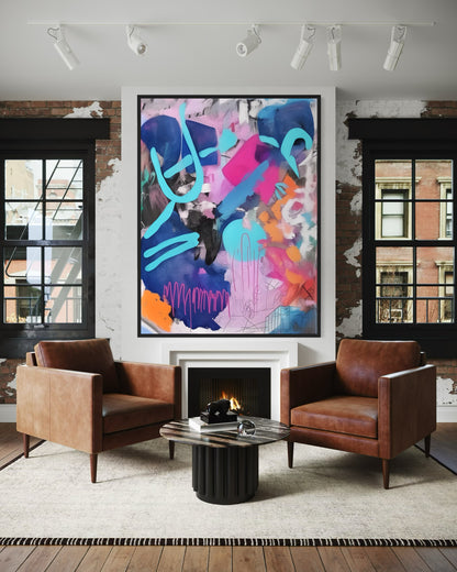 Colorful Abstract Painting CA#105