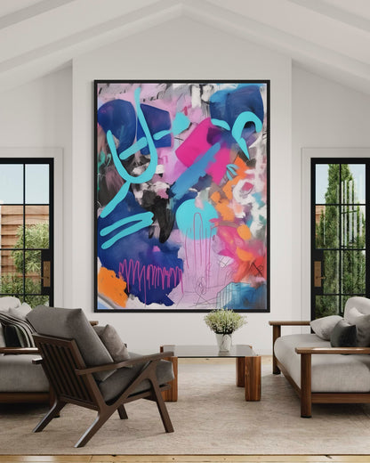 Colorful Abstract Painting CA#105
