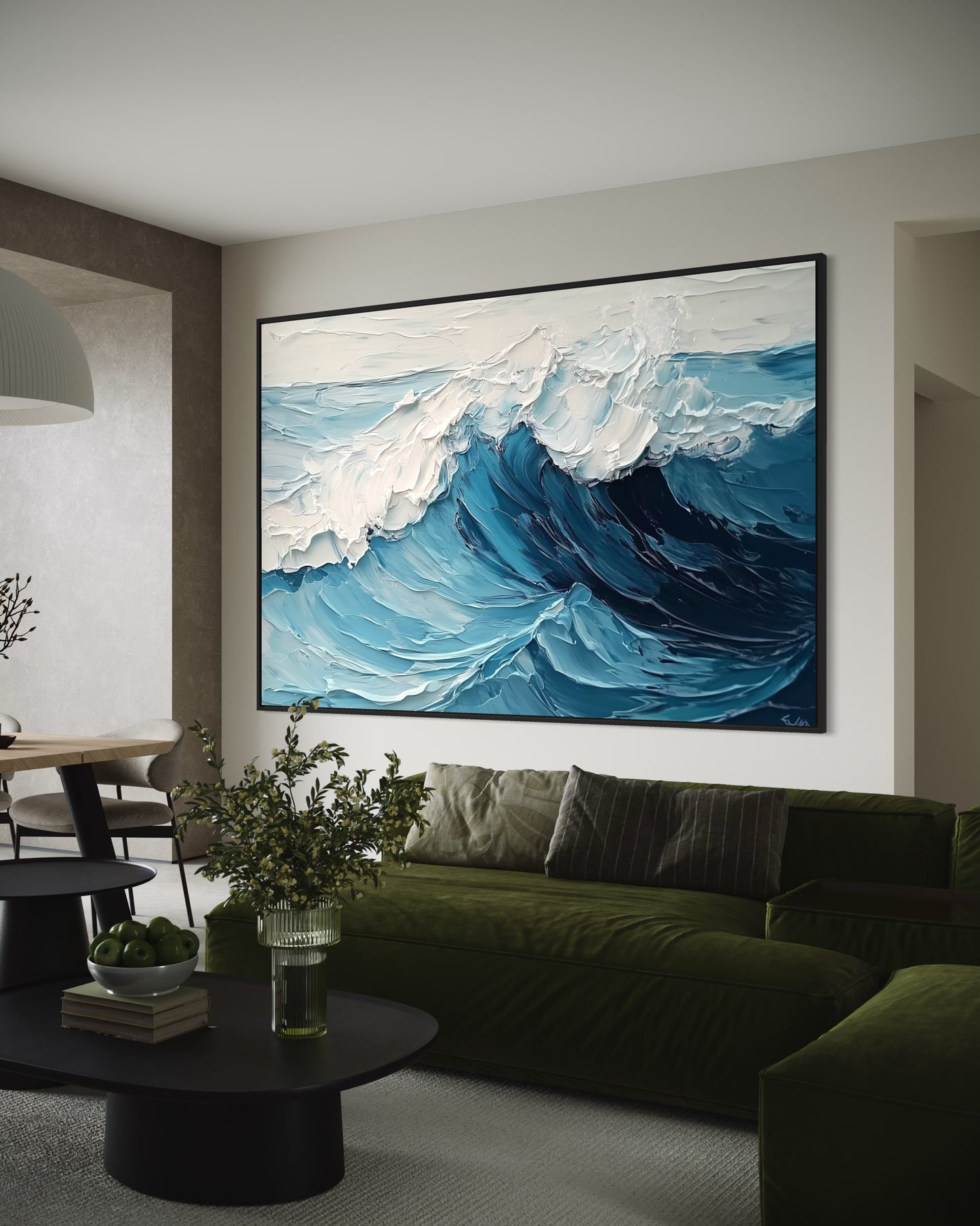 Blue Ocean Painting TA#094