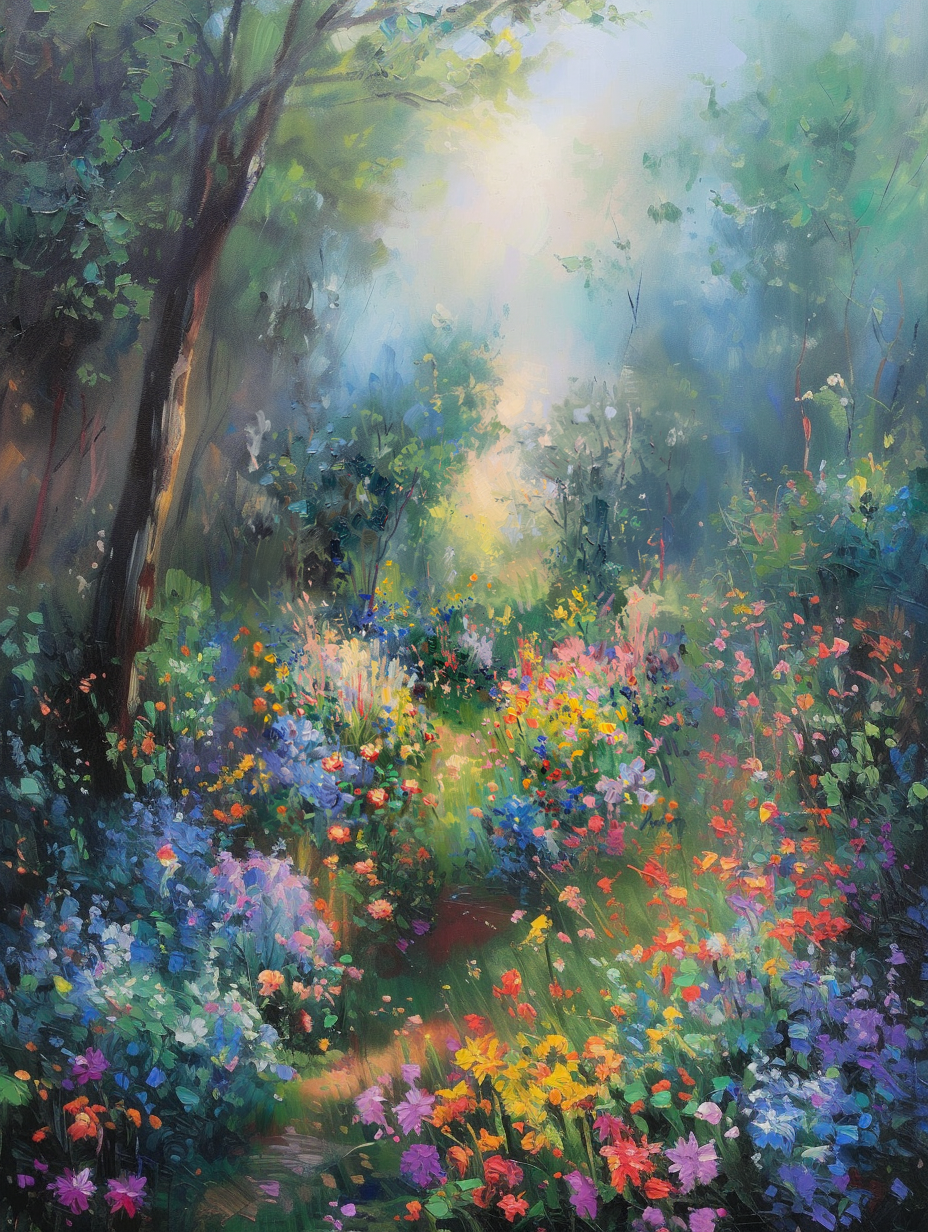 Mystical Forest Blooms