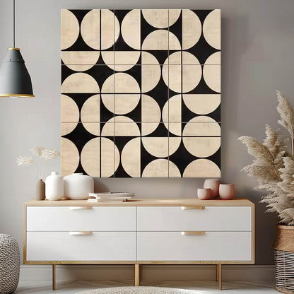 3D Texture Minimalist White  Beige Abstract: Original Hand-Painted Canvas Art for Modern Home Wall Decor 02（复制）