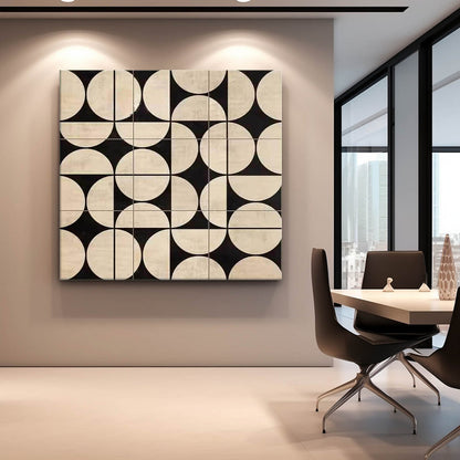 3D Texture Minimalist White  Beige Abstract: Original Hand-Painted Canvas Art for Modern Home Wall Decor 02（复制）