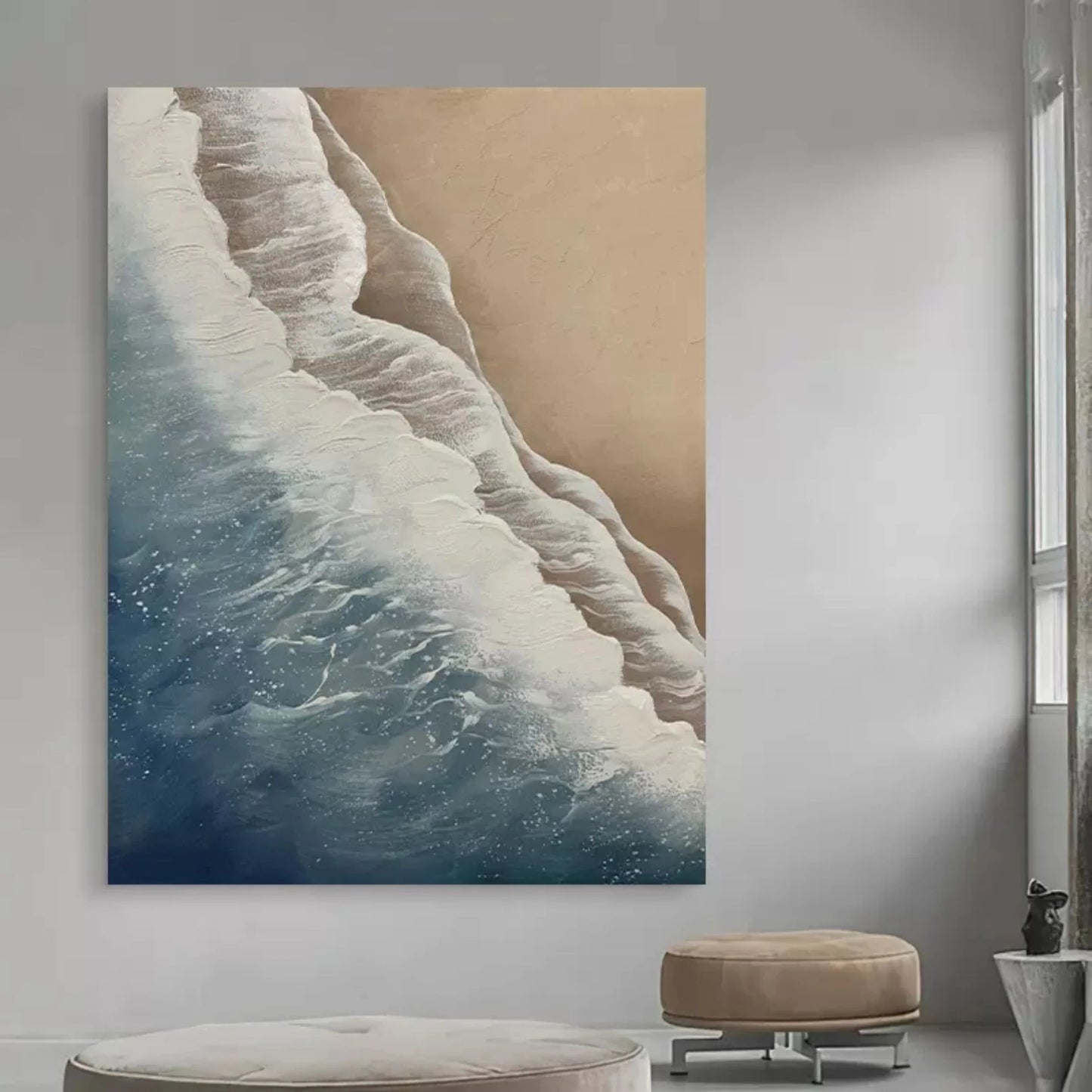 Texture Painting Landscape Ocean WS#020
