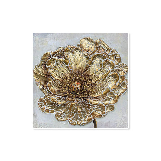 Texture Golden Flower Painting TA#053