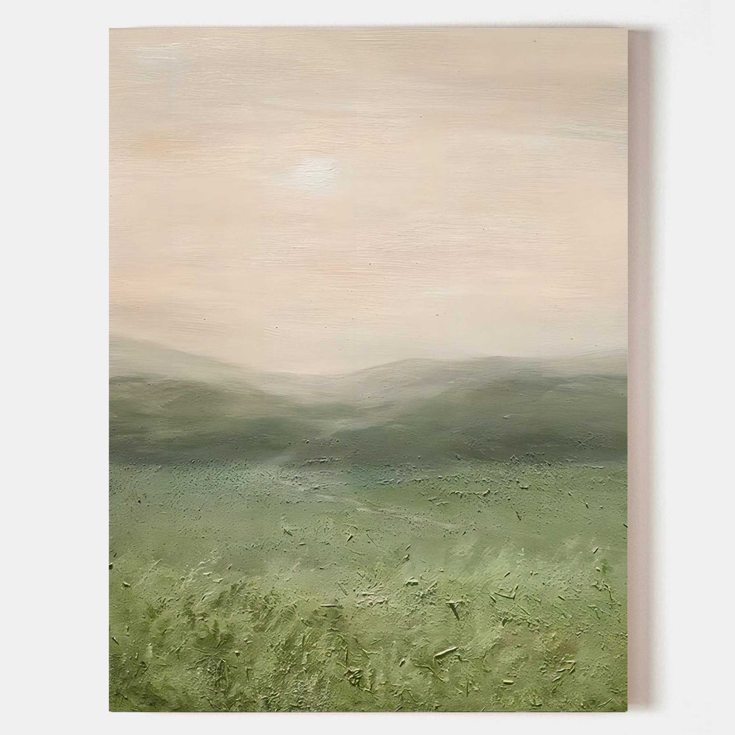 Wabi-Sabi Painting Landscape Hill WS#017