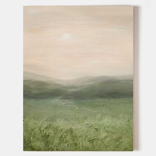 Wabi-Sabi Painting Landscape Hill WS#017