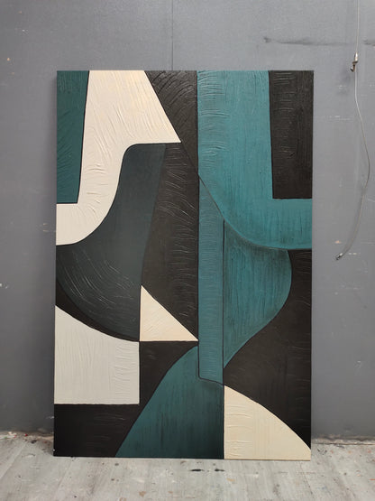 Wabi-Sabi Painting Geometric WS#015