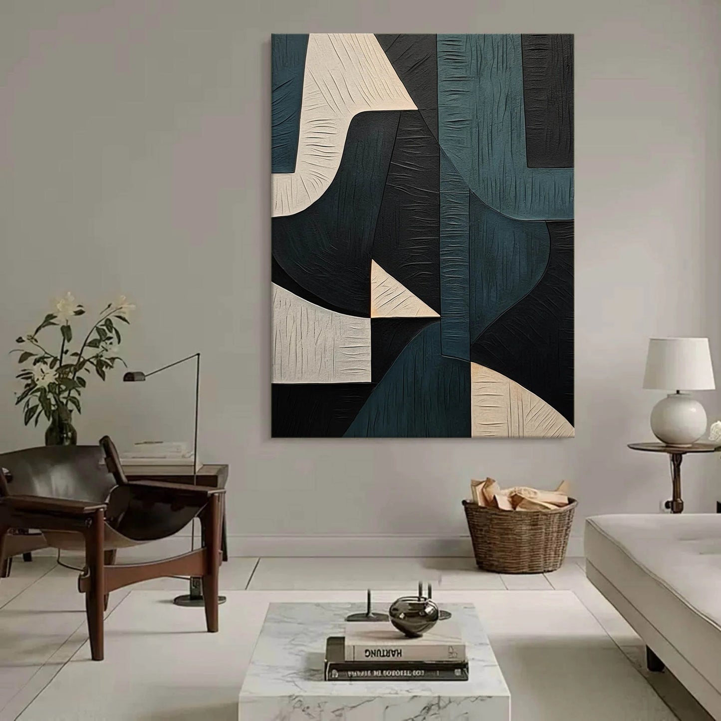 Wabi-Sabi Painting Geometric WS#015