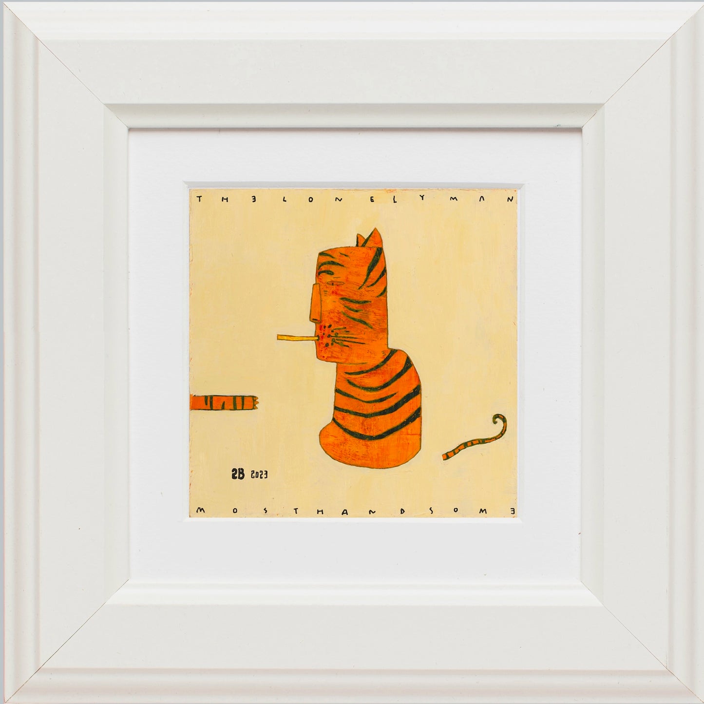 Abstract Tiger Art Print