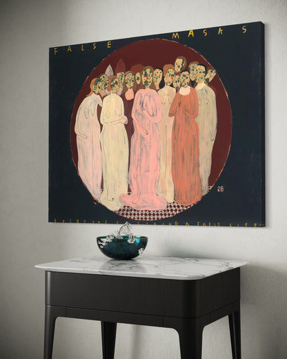 Elegant Group of Figures Art Print