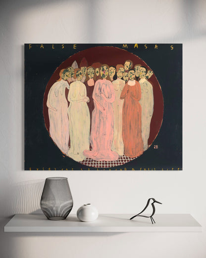 Elegant Group of Figures Art Print