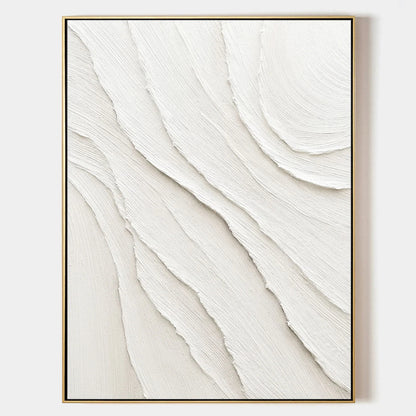 Wabi-Sabi White Painting TA#033