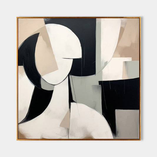 Wabi-Sabi Painting Geometric WS#016