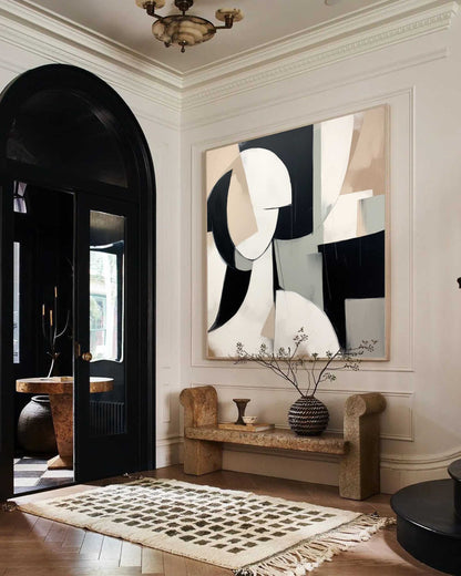 Wabi-Sabi Painting Geometric WS#016