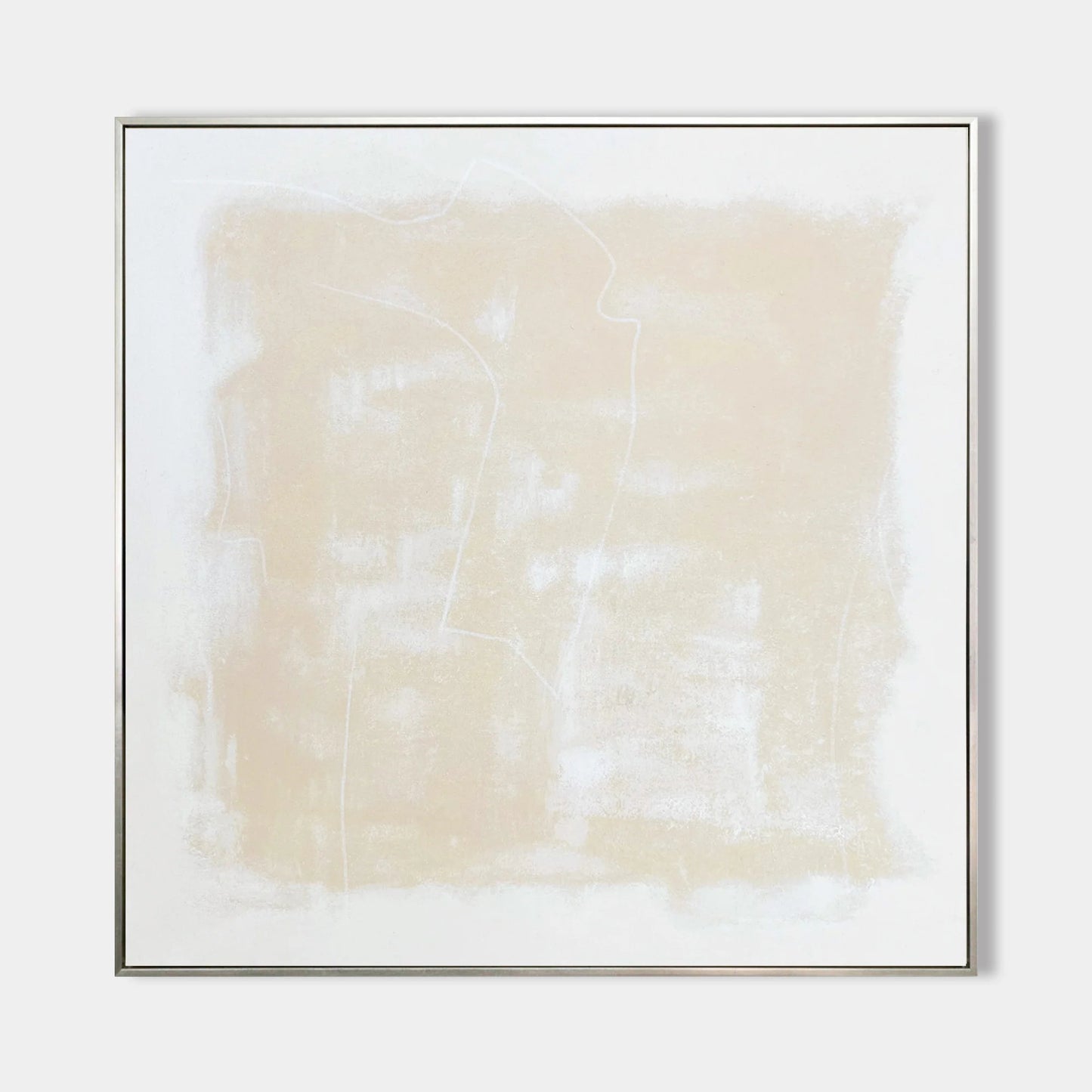 Beige Minimalist Painting CM#108