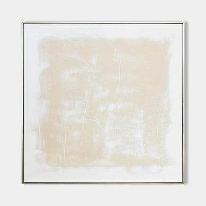 Beige Minimalist Painting CM#108